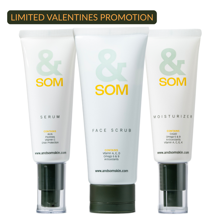 Valentine's Gift Set with 200AED Grooming Voucher &SomSkin